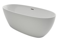 Ванна акриловая Azario DARWIN 1700х750х600 свободностоящая, в комплекте с сифоном и металлической рамой (DAR17075)