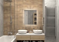 Зеркало Art&Max Perugia 60 с подсветкой
