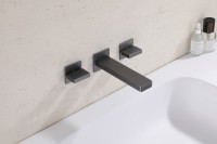 Смеситель для раковины Abber Daheim AF82122NG С ВНУТРЕННЕЙ ЧАСТЬЮ, никель