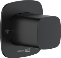 Душевой комплект Wasserkraft Nuthe A9151.264.219.162.327.242.217 С ВНУТРЕННЕЙ ЧАСТЬЮ, черный