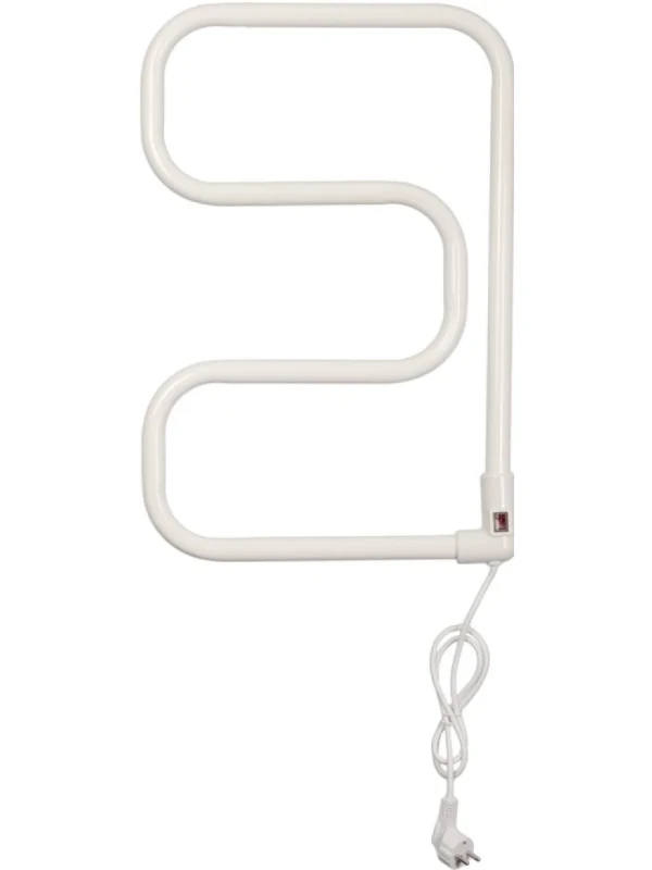 Полотенцесушитель электрический Domoterm Е-образный DMT 104-25 , R 40x60