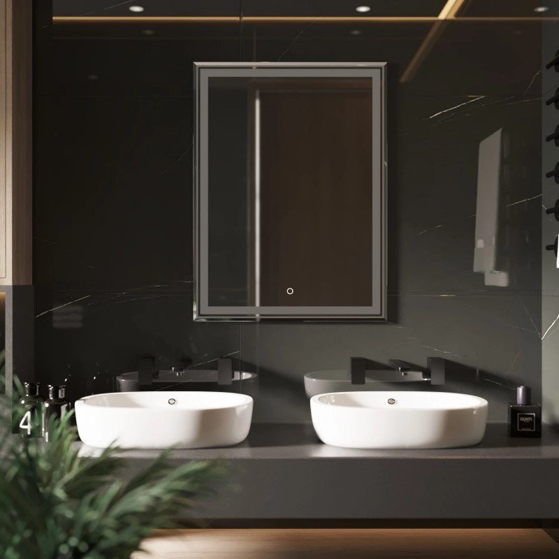 Зеркало Mixline Мелис 60 с подсветкой