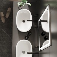 Зеркало Mixline Мелис 60 с подсветкой