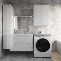 Мебель для ванной комнаты Style Line Марелла 80 подвесная, белый глянец