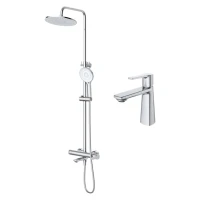 Комплект для ванной Cezares Lux CVD/LS-01 хром