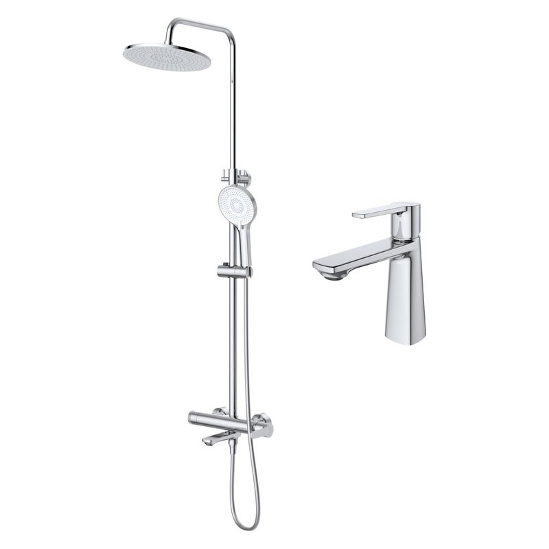 Комплект для ванной Cezares Lux CVD/LS-01 хром