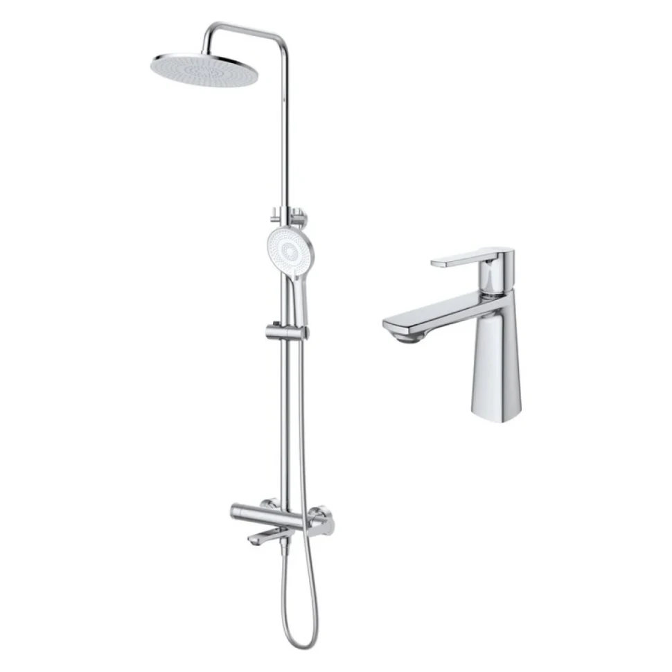 Комплект для ванной Cezares Lux CVD/LS-01 хром