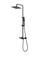 Душевая стойка SantiLine SL-9008MB черный матовый