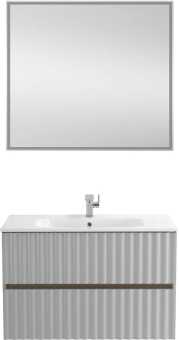 Мебель для ванной Art&Max Elegant 90 светло-серая