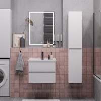 Тумба под раковину SanStar Велья 50 подвесная, белая