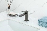 Смеситель для раковины Frap H84-9 F1084-9 оружейная сталь Смеситель для раковины Frap H84-9 F1084-9 оружейная сталь