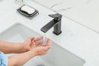 Смеситель для раковины Frap H84-9 F1084-9 оружейная сталь Смеситель для раковины Frap H84-9 F1084-9 оружейная сталь