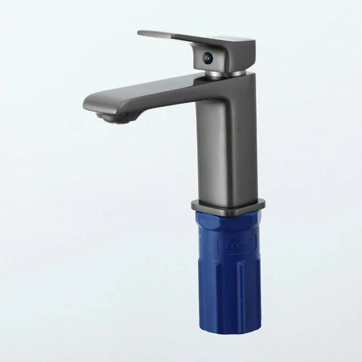 Смеситель для раковины Frap H84-9 F1084-9 оружейная сталь