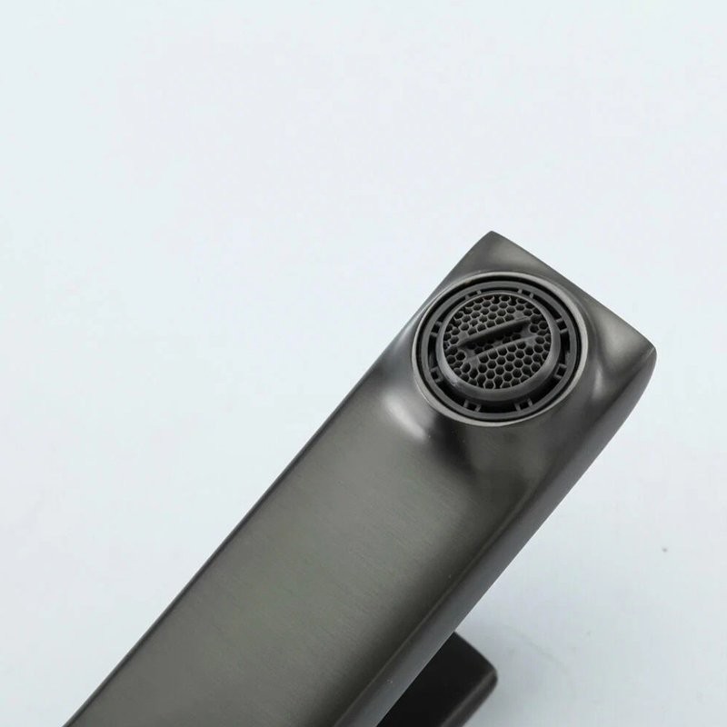 Смеситель для раковины Frap H84-9 F1084-9 оружейная сталь