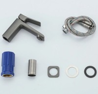 Смеситель для раковины Frap H84-9 F1084-9 оружейная сталь Смеситель для раковины Frap H84-9 F1084-9 оружейная сталь