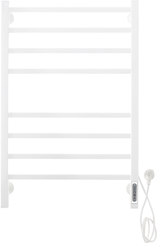 Полотенцесушитель электрический Domoterm Квадро DMT П8 50x80, белый, R