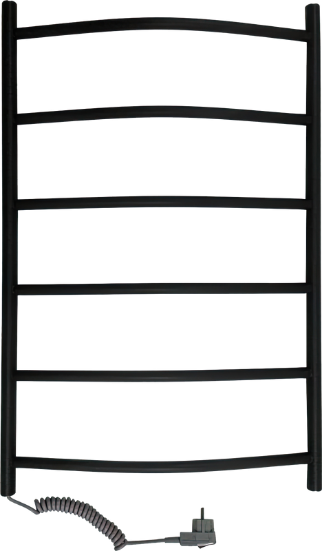 Полотенцесушитель электрический Маргроид Вид 4 80x50 L черный матовый