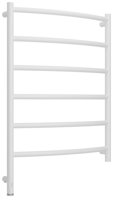 Полотенцесушитель электрический Сунержа Галант 3.1 30-6000-8060 90x65 см, подключение слева, матовый белый, лесенка