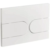 Кнопка смыва для унитаза Veconi Flush V6 пластик, цвет белый глянец Кнопка смыва для унитаза Veconi Flush V6 пластик, цвет белый глянец