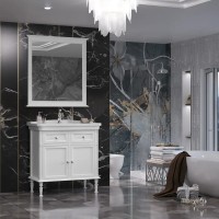 Зеркало Opadiris Кантара 85 белое