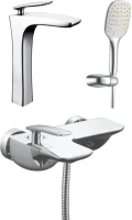 Комплект для ванной Lemark Bellario LM6802C + LM6809C