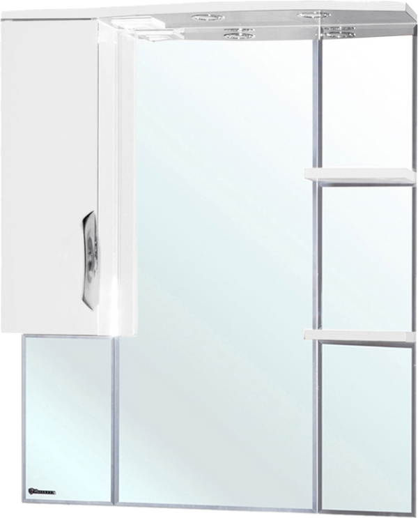 Зеркало Bellezza Лагуна L 85 белое