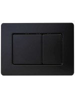 Кнопка смыва для унитаза AltroBagno Beni aggiuntivi AltroBagnoPFP0283MB нержавеющая сталь, цвет матовый черный