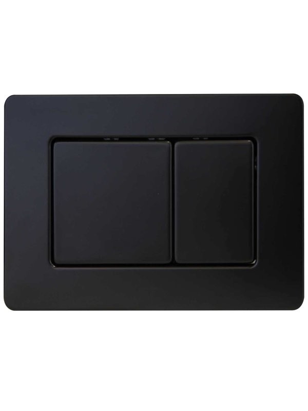 Кнопка смыва для унитаза AltroBagno Beni aggiuntivi AltroBagnoPFP0283MB нержавеющая сталь, цвет матовый черный