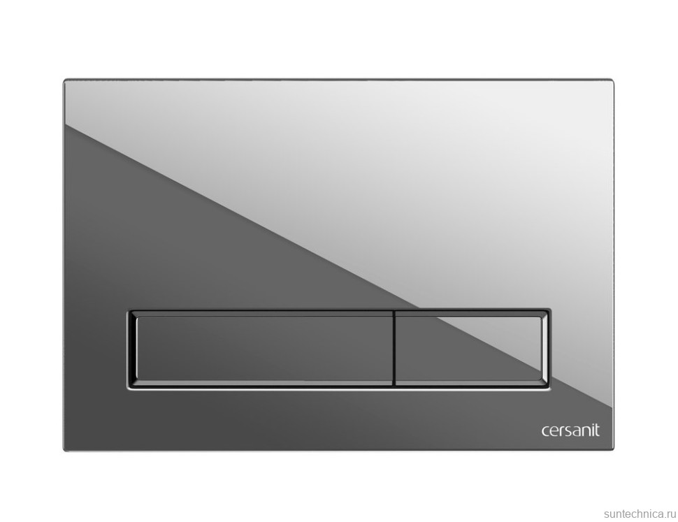 Кнопка смыва для унитаза Cersanit Blick 68317 пластик, цвет глянцевый хром