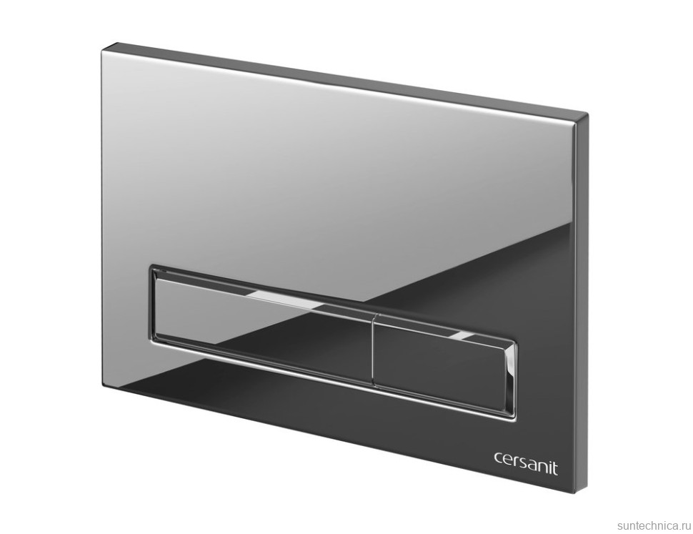 Кнопка смыва для унитаза Cersanit Blick 68317 пластик, цвет глянцевый хром