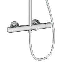 Душевая стойка Cersanit Олива (Oliva) 68981 с термостатом, хром