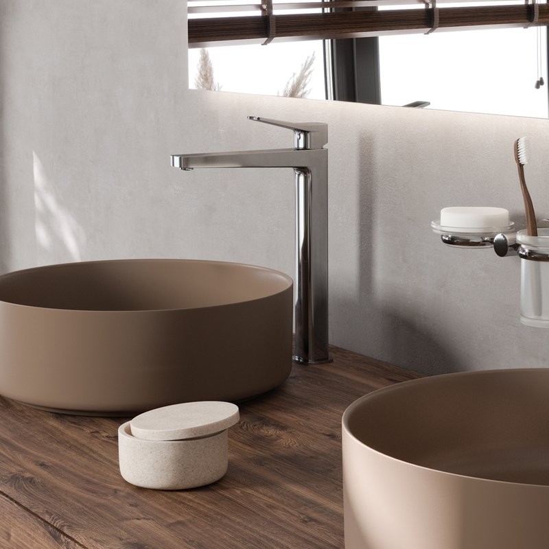 Смеситель для накладной раковины 1103H WasserKRAFT, хром