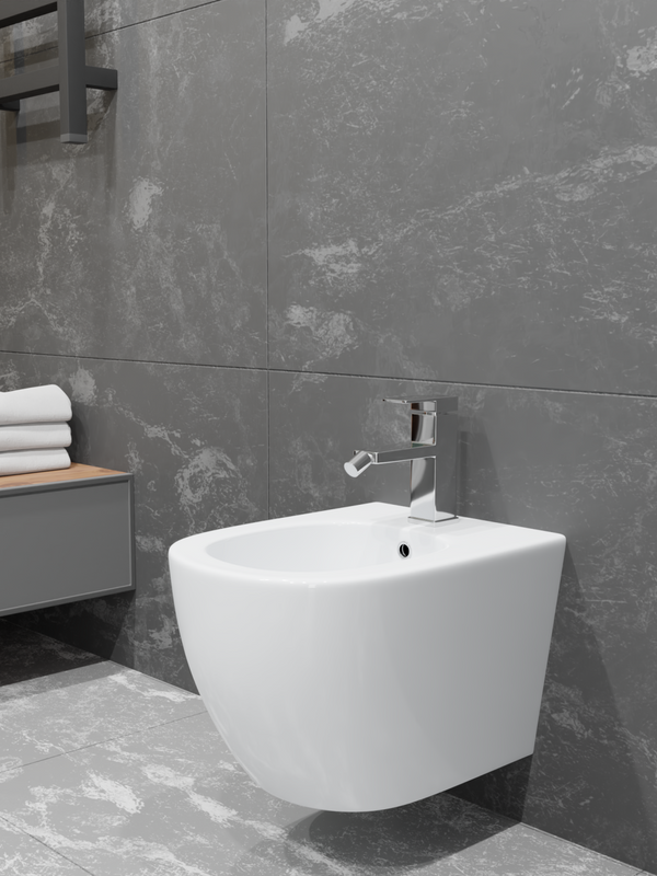 Биде подвесное CHARUS Estella BD700-141W глянцевое белое