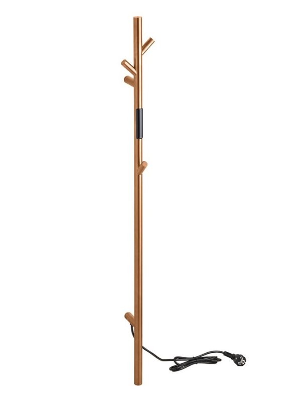 Полотенцесушитель электрический Bemeta 704154015 120x10 см, матовая медь, I-образный