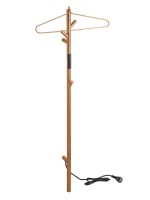 Полотенцесушитель электрический Bemeta 704154015 120x10 см, матовая медь, I-образный