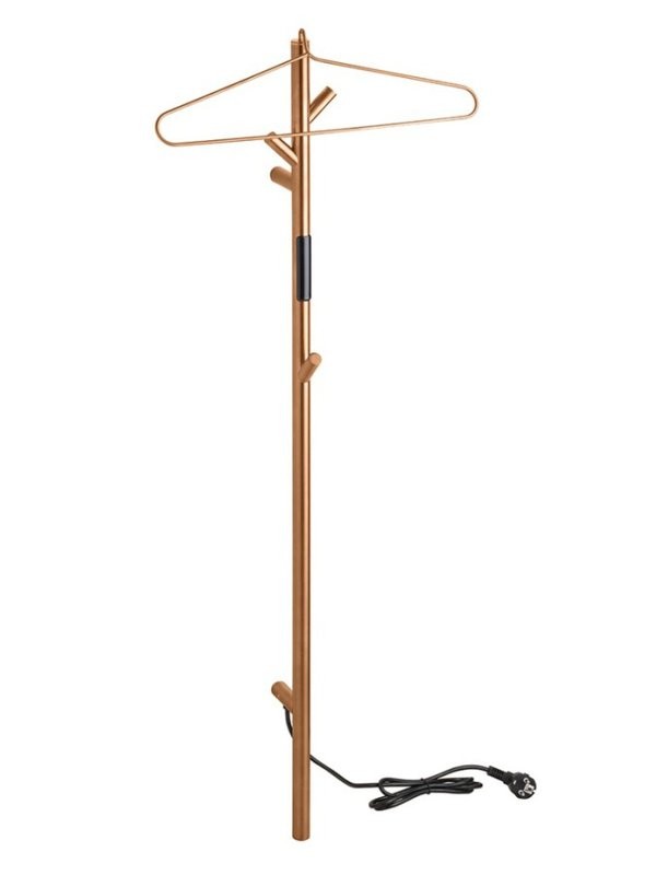 Полотенцесушитель электрический Bemeta 704154015 120x10 см, матовая медь, I-образный