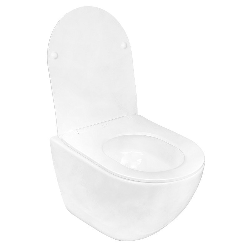 Унитаз подвесной AZARIO Trevi AZ-0093UQ3 глянцевый белый