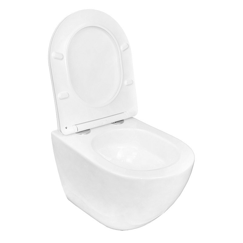 Унитаз подвесной AZARIO Trevi AZ-0093UQ3 глянцевый белый