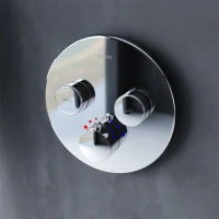 Термостатический смеситель встраиваемый AM.PM Inspire V2.0 F50A85700 для душа Термостатический смеситель встраиваемый AM.PM Inspire V2.0 F50A85700 для душа