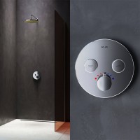 Термостатический смеситель встраиваемый AM.PM Inspire V2.0 F50A85700 для душа Термостатический смеситель встраиваемый AM.PM Inspire V2.0 F50A85700 для душа