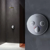 Термостатический смеситель встраиваемый AM.PM Inspire V2.0 F50A85700 для душа Термостатический смеситель встраиваемый AM.PM Inspire V2.0 F50A85700 для душа