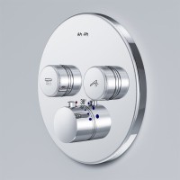 Термостатический смеситель встраиваемый AM.PM Inspire V2.0 F50A85700 для душа Термостатический смеситель встраиваемый AM.PM Inspire V2.0 F50A85700 для душа