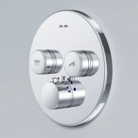 Термостатический смеситель встраиваемый AM.PM Inspire V2.0 F50A85700 для душа Термостатический смеситель встраиваемый AM.PM Inspire V2.0 F50A85700 для душа