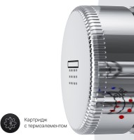 Термостатический смеситель встраиваемый AM.PM Inspire V2.0 F50A85700 для душа Термостатический смеситель встраиваемый AM.PM Inspire V2.0 F50A85700 для душа