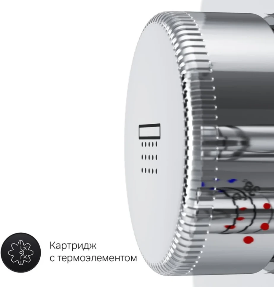 Термостатический смеситель встраиваемый AM.PM Inspire V2.0 F50A85700 для душа
