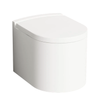 Унитаз подвесной Salini Gemelli 240121KSM безободковый, с микролифтом, матовый белый