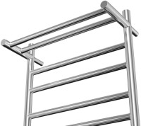 Полотенцесушитель электрический Bauedge Stil Shelf R 40х80, с полкой, нержавеющая сталь полированная