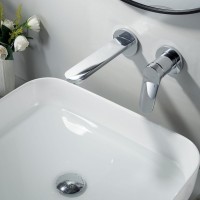 Смеситель для раковины/умывальника встраиваемый Shevanik S4341, хром Смеситель для раковины/умывальника встраиваемый Shevanik S4341, хром