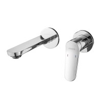 Смеситель для раковины/умывальника встраиваемый Shevanik S4341, хром Смеситель для раковины/умывальника встраиваемый Shevanik S4341, хром