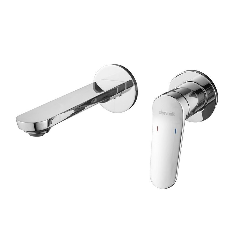 Смеситель для раковины/умывальника встраиваемый Shevanik S4341, хром